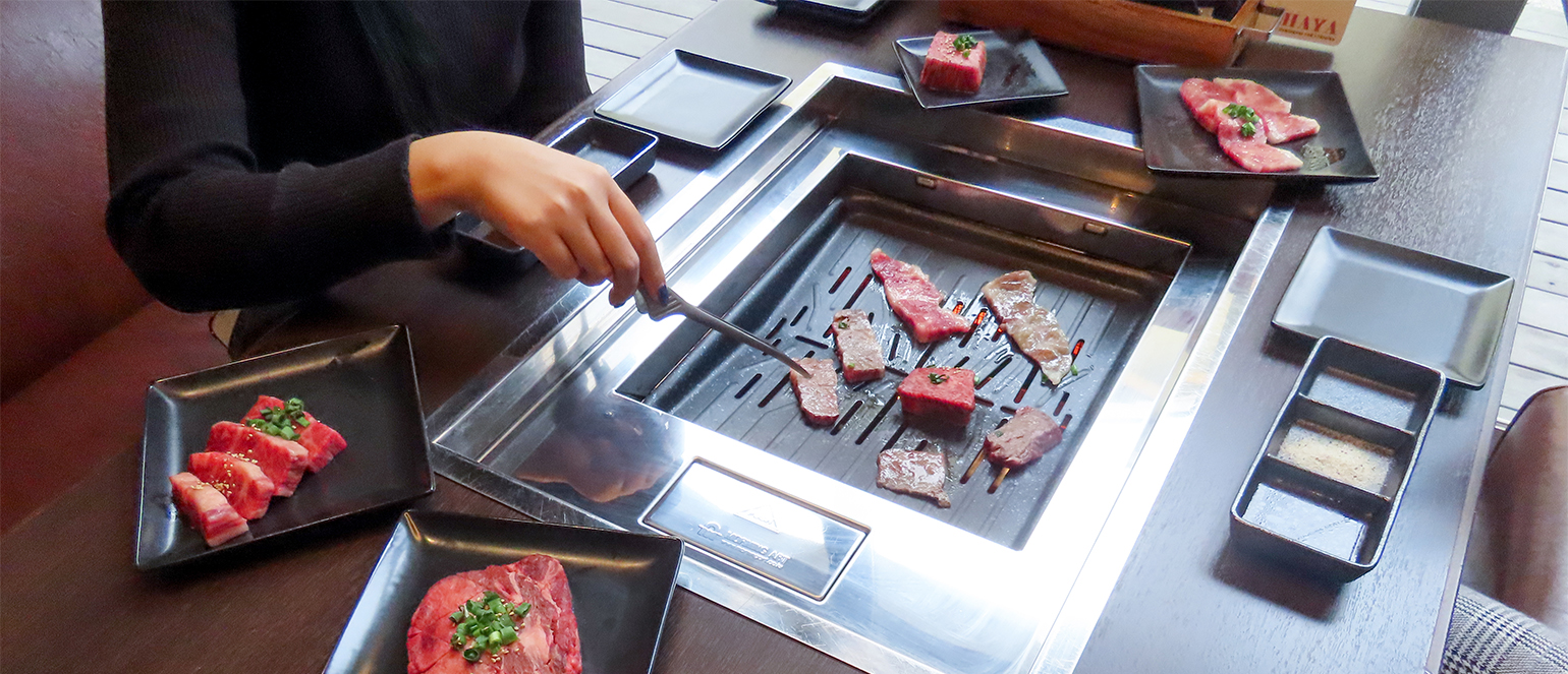 ハラミを焼いているTOPイメージ