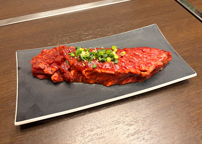 HAYA江ノ島店のたれ漬けハラミランチ