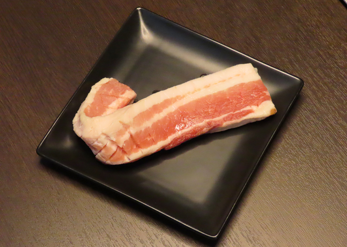 焼肉単品豚バラ1本焼き