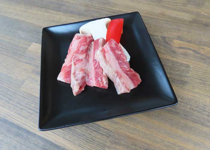 焼肉単品ササの葉カルビ