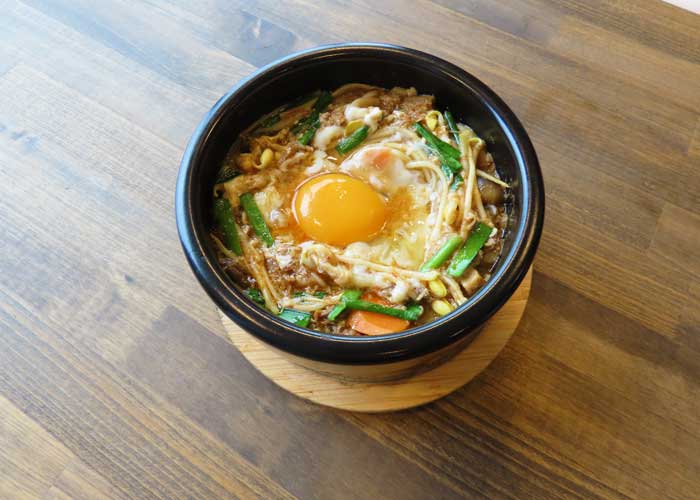 ユッケジャンヌードル