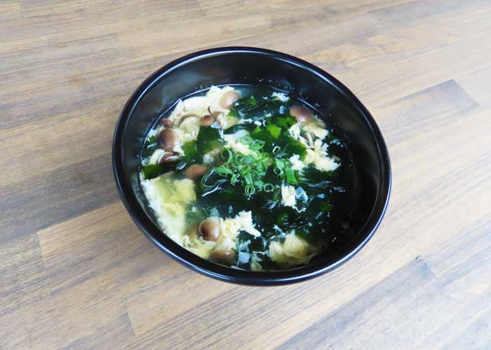 わかめ玉子スープ